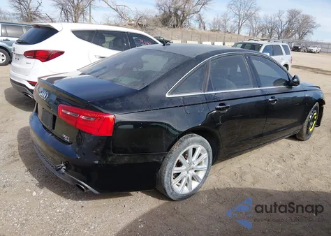 2013 Audi A6 3.0T Premium from USA, damaged, VIN WAUGGAFCXDN050864